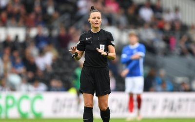 First woman to referee a Premier League match